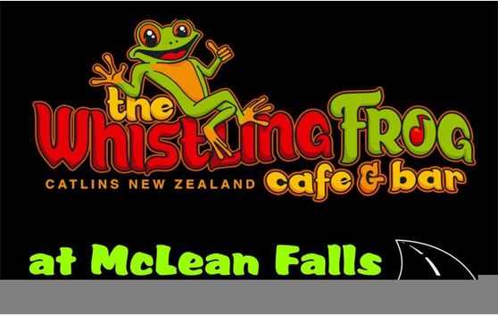 Whistling Frog Cafe and Bar + McLean Falls Holiday Park