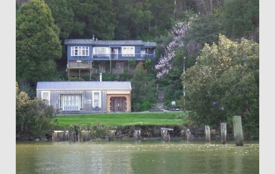 artistic home with panoramic harbour views