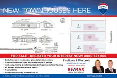 BRAND NEW TOWNHOUSE TO BE BUILT - PHONE 0800 MARTO